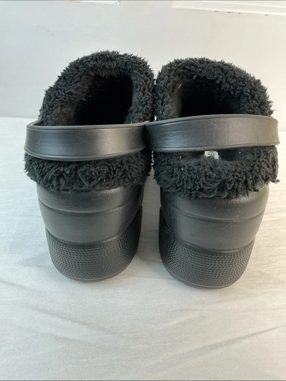 Cape Robbin Black Platform Mules crocs style